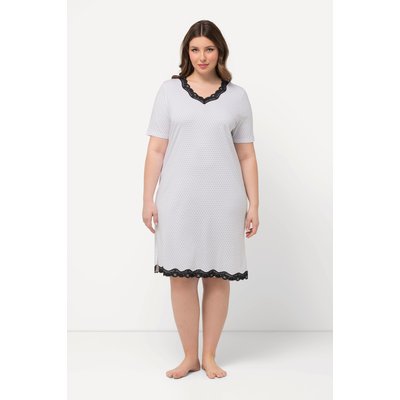 Chemise de nuit à pois ULLA POPKEN