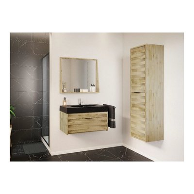 Meuble de salle de bain sous vasque en bois L80 - BENOA HELLIN, DEPUIS 1862
