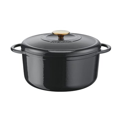Cocotte Ronde Pierre Gagnaire Acier Ø21 Cm Grise TEFAL