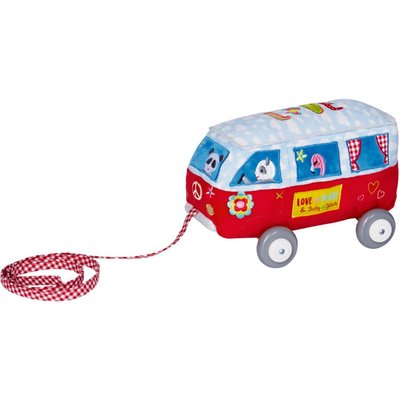 Bus Sur Roues En Bois Pour Bébé COPPENRATH