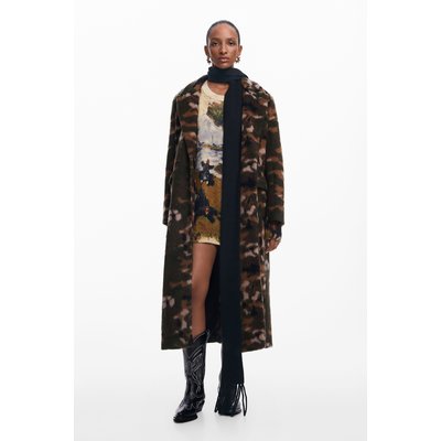 Manteau long imprimé DESIGUAL
