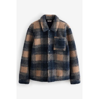 Veste-chemise en polaire imprimée NEXT