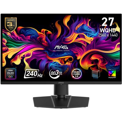 Ecran PC Gamer MAG 271QP QD-OLED X24 27'' MSI