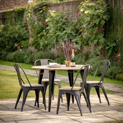 Olmitz Round Garden Dining Table SO'HOME