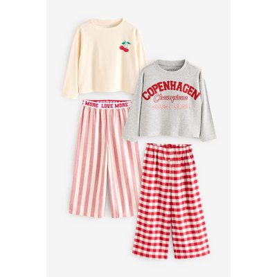 Pyjamas rayés tissé, lot de 2 NEXT