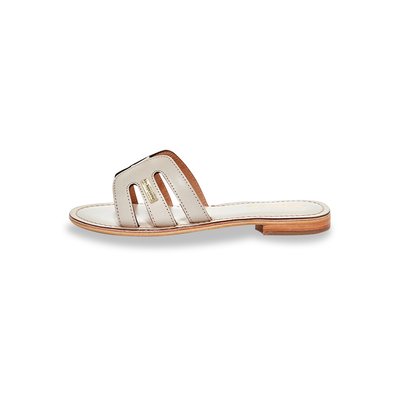 Mules plates en cuir DAMIA LES TROPEZIENNES PAR M BELARBI