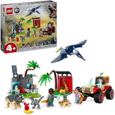 Le centre de sauvetage des bébés dinosaures LEGO