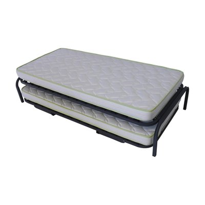 Pack lit gigogne avec 2 matelas STRATA AKITEN RETAIL