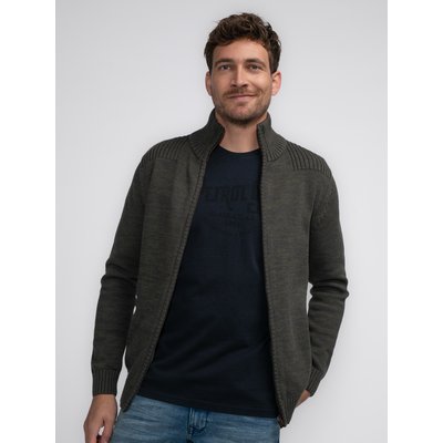Gilet zippé col montant PETROL INDUSTRIES