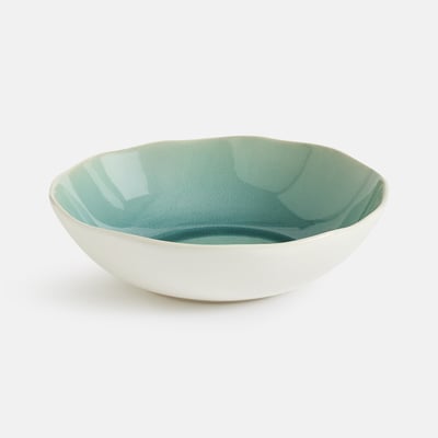 Slakom van craquelé aardewerk, diameter 27,5 cm, GOGAIN LA REDOUTE INTERIEURS