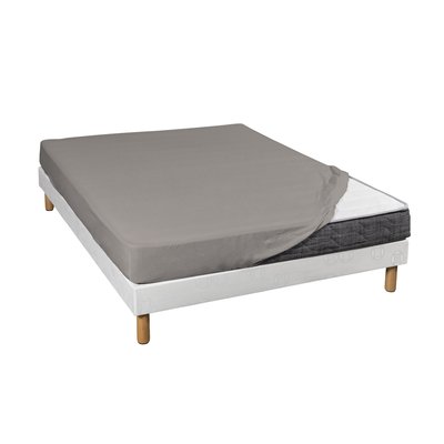 Drap housse extensible jersey lycra tencel TERRE DE NUIT