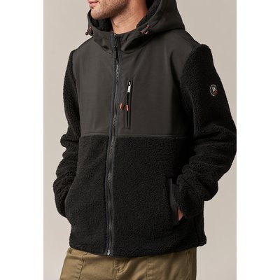 Veste zippée à capuche bi-matière pour homme CENTERO DEELUXE