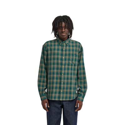 Chemise manches longues BUTTON DOWN REGULAR FLANNEL ELEMENT