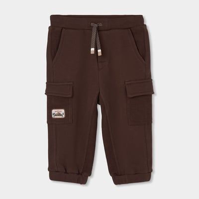 Pantalon garçon en molleton cargo BOBOLI