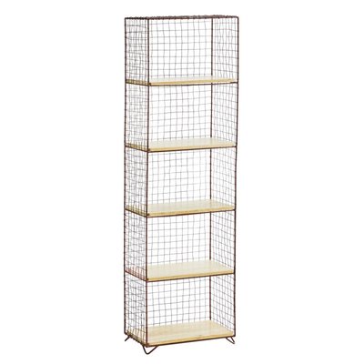 Etagère à poser grillagée 5 tablettes MADAM STOLTZ