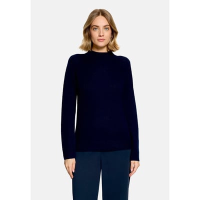 Pull en cachemire à col droit BETTY BARCLAY