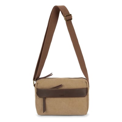 Sac trotteur en toile et cuir GARIBALDI OH MY BAG