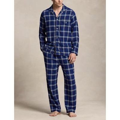 Conjunto de pijama largo de franela POLO RALPH LAUREN
