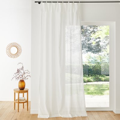 Scenario Tie-Finish Sheer Curtain Panel LA REDOUTE INTERIEURS