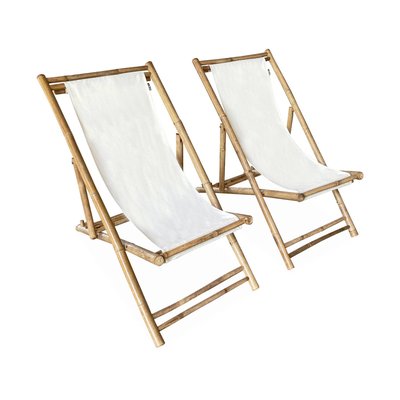 Chilienne bambou pliante multi positions (lot de 2) DAVAO SWEEEK