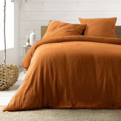Housse de couette + taies Gaze de coton tendance DOUCEUR D'INTÉRIEUR