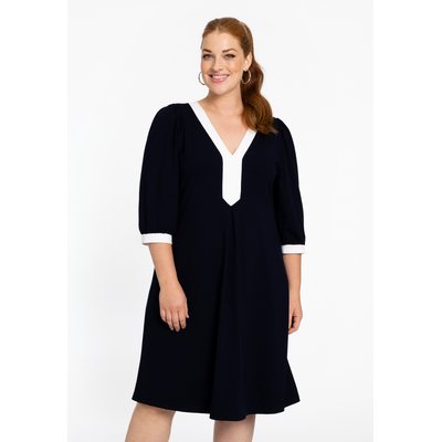 Robe manches trois-quarts YOEK