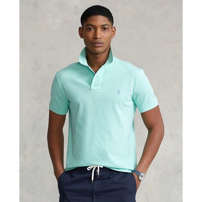Футболка-поло узкого покроя из трикотажа пике POLO RALPH LAUREN