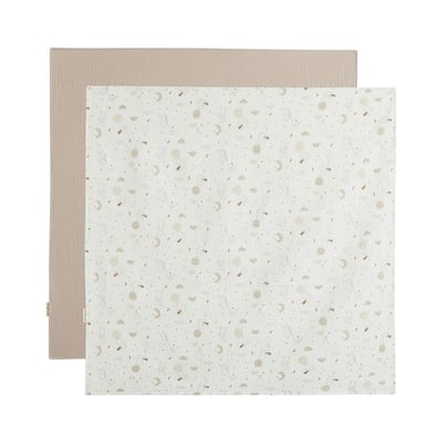 Lot de 2 langes Eliah PETIT BEGUIN