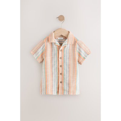Chemise rayée à manches courtes NEXT