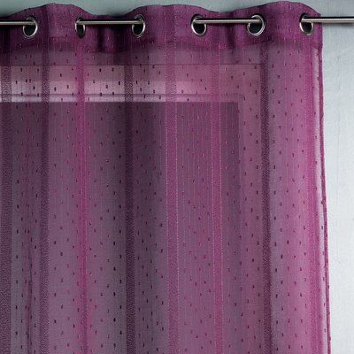 Voilage tissé et fileté HOME MAISON
