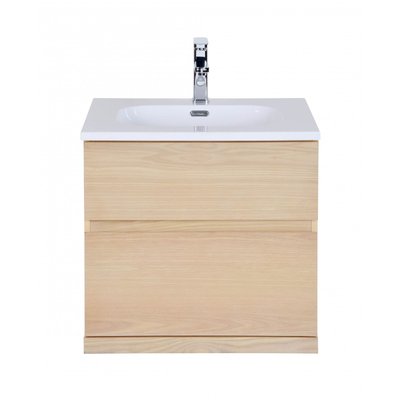 Meuble simple vasque suspendu chêne ENIO MOB IN
