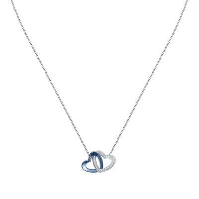 Collier en céramique et oxyde de zirconium BLEUE JOAILLERIE