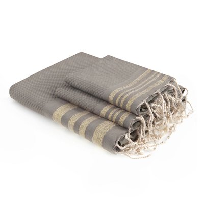 Foutas de bain (1+2) coton HAMPTONS FEBRONIE