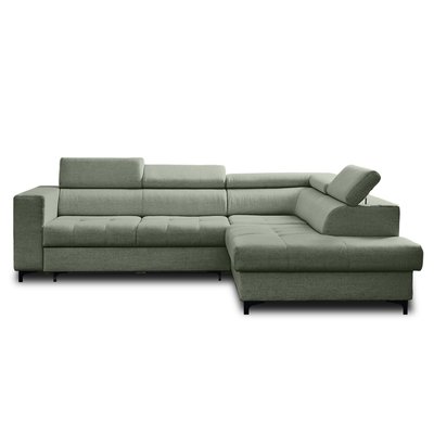Canapé d'Angle Convertible en Tissu 5 places - OLINDA LISA DESIGN