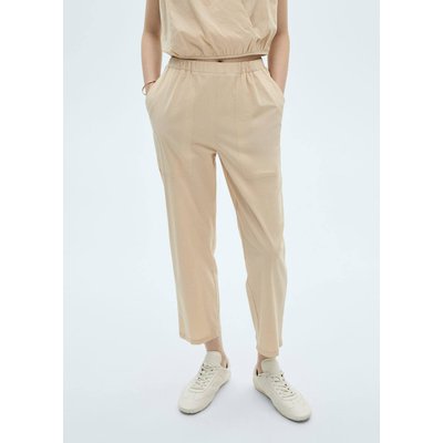 Pantalon crop coton MANGO