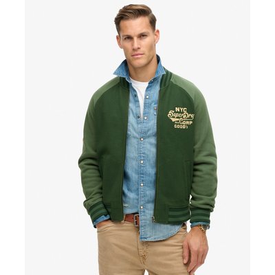 Bomber en jersey à motif College SUPERDRY