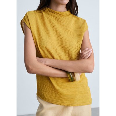 Top asymétrique texturé MANGO