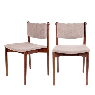 Lot de 2 chaises en bois et tissu - Torrance DUTCHBONE