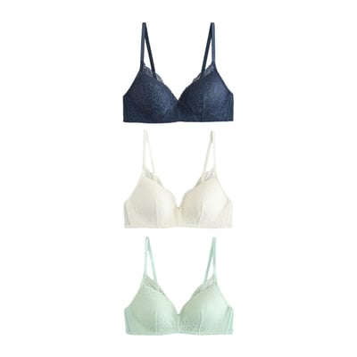 Soutien-gorge en dentelle, lot de 3 NEXT
