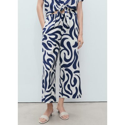 Jupe-culotte imprimée MANGO