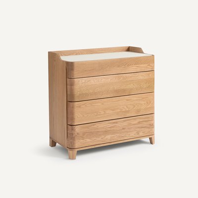 Ladekast in massief eik, Junius design E. Gallina AM.PM