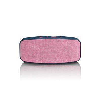 Coluna portátil com Bluetooth® rosa, da Lenco LENCO