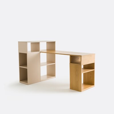 Bureau d'angle réversible avec rangements, Biface LA REDOUTE INTERIEURS