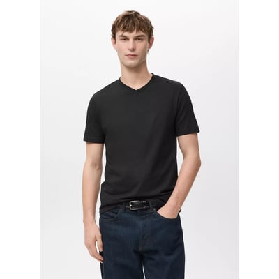 T-shirt slim fit 180 g/m² MANGO MAN