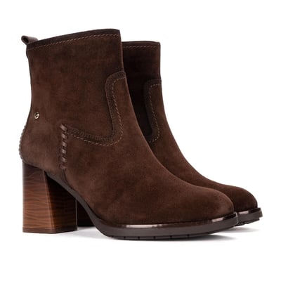 Stiefeletten aus Wildleder mit Absatz, PALENCIA PIKOLINOS