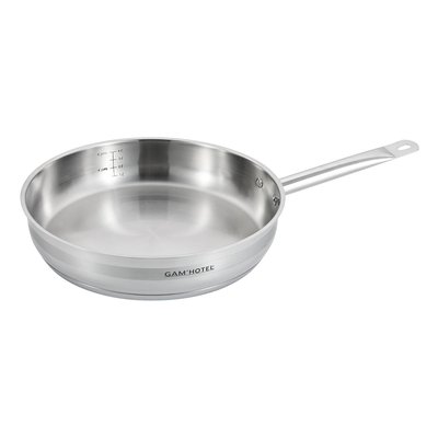 Poêle inox 32x6,5cm induction GAM HOTEL