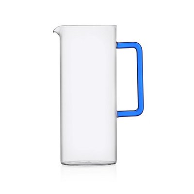 Carafe à eau design droite verre  TUBE ICHENDORF
