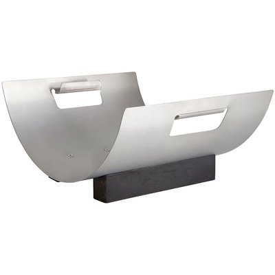 Porte bûches design Lune AUBRY GASPARD
