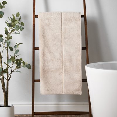 Zero Twist Satin Stitch Cotton Bath Sheet BIANCA FINE LINENS