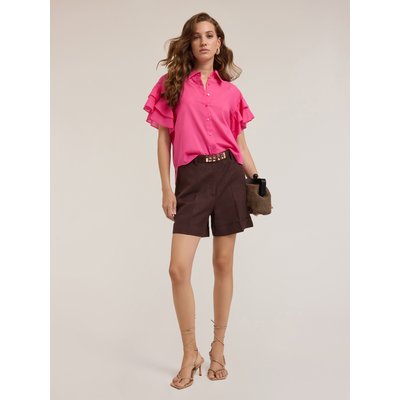 Chemise en voile de coton uni MOTIVI